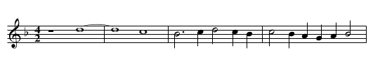 Missa Emendemus in melius Agnus II - staff notation