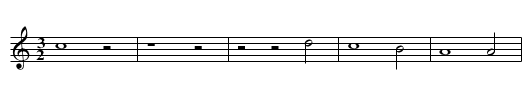 Missa Hodie Christus Natus Est B.Hosanna Benedictus - staff notation