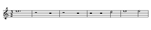 Missa Hodie Christus Natus Est Cum Sancto Spiritu Gloria - staff notation