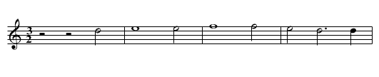 Missa Hodie Christus Natus Est Et vitam Credo - staff notation