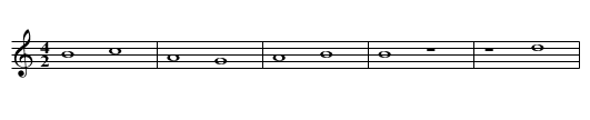 Missa In duplicibus minoribus (II) Domine Deus Rex Gloria - staff notation