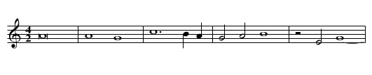Missa In illo tempore Et incarnatus Credo - staff notation