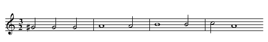 Missa In illo tempore Et resurrexit Credo - staff notation