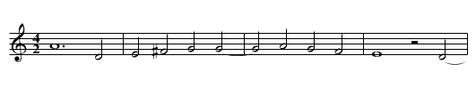 Missa In minoribus duplicibus Et in Spiritum Credo - staff notation