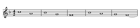 Missa In semidupl. maj. (I) Et vitam Credo - staff notation