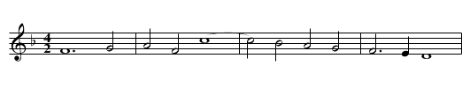 Missa In semidupl. maj. (I) Quoniam Gloria - staff notation