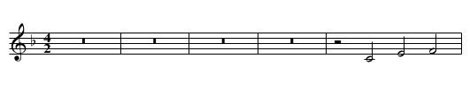 Missa In semidupl. maj. (II) Confiteor Credo - staff notation
