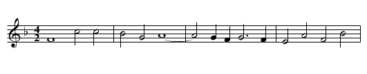 Missa In semidupl. maj. (II) Et incarnatus Credo - staff notation