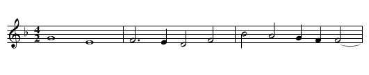 Missa In semidupl. maj. (II) Et vitam Credo - staff notation