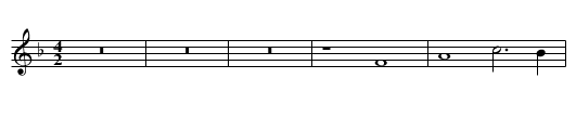 Missa In semidupl. maj. (II) Pleni Sanctus - staff notation