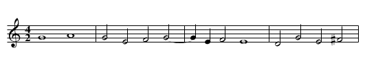 Missa Iste confessor Credo - staff notation