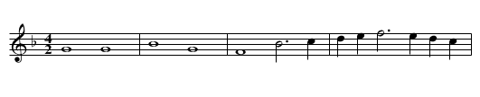 Missa Jam Christus astra ascenderat First Section Credo - staff notation