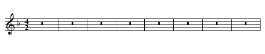 Missa Laudate Dominum Benedictus - staff notation