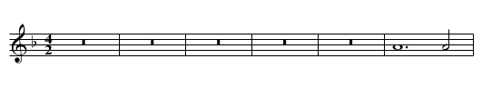 Missa Laudate Dominum Kyrie II - staff notation