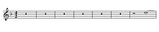 Missa Memor esto Agnus - staff notation