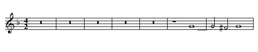 Missa O Regem coeli Crucifixus Credo - staff notation
