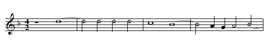 Missa O Regem coeli Et in Spiritum Credo - staff notation