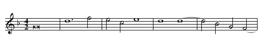 Missa O virgo simul et mater Agnus - staff notation