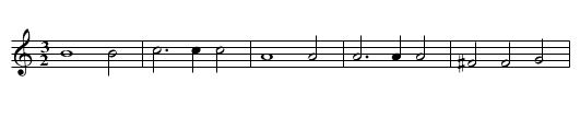 Missa Octavi toni Et in Spiritum Credo - staff notation