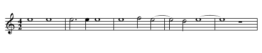 Missa Petra sancta Et in Spiritum Credo - staff notation