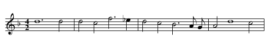 Missa Primi toni Gloria - staff notation