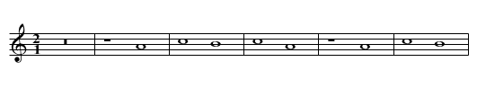 Missa Pro Defunctis / Communion - staff notation