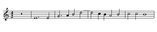Missa Quando lieta sperai Et in Spiritum Credo - staff notation