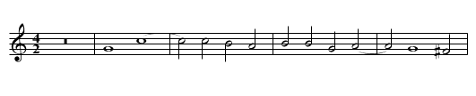 Missa Quem dicunt homines Et iterum Credo - staff notation