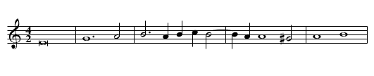 Missa Repleatur os meum laude Agnus I - staff notation