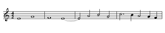 Missa Repleatur os meum laude First Section Sanctus - staff notation