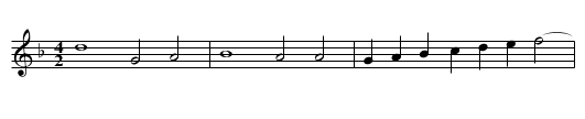 Missa Salve regina Pleni Sanctus - staff notation