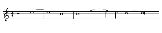 Missa Spem In Alium Agnus II - staff notation