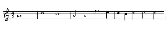 Missa Spem In Alium Et ascendit Credo - staff notation