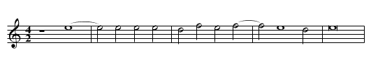Missa Spem In Alium Et in Spiritum Credo - staff notation