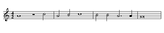 Missa Te Deum laudamus Et unam Sanctam Credo - staff notation