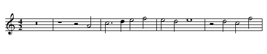 Missa Vestiva i colli Agnus II - staff notation