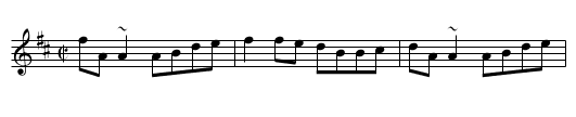 Missing Reel, The - staff notation