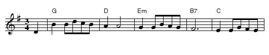 Mist on the Marsh - staff notation