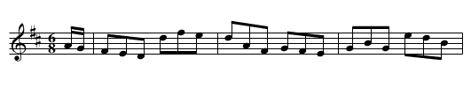 Mixing the Punch - staff notation