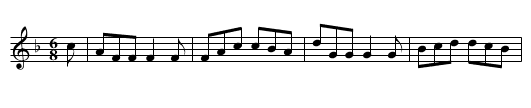 Mmynen Cynwyd - staff notation