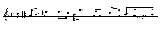 Mo Mhàiri mhin mheall shuileach - staff notation