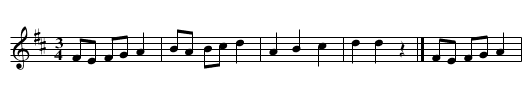 Molenmazurka - staff notation