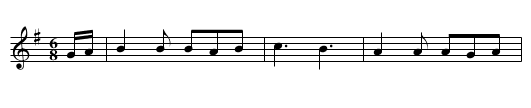 Moll Brooks - staff notation