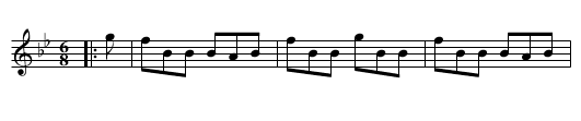 Moll in the Wad - staff notation