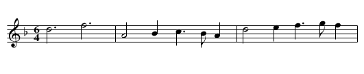 Moll Peatley - staff notation