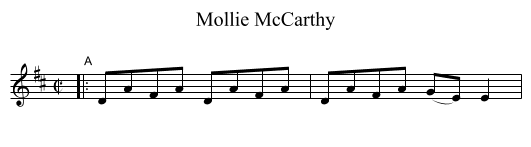 Mollie McCarthy - staff notation
