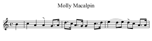 Molly Macalpin - staff notation