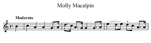Molly Macalpin - staff notation