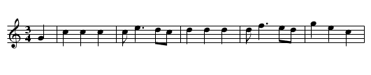 Molly Malone - staff notation