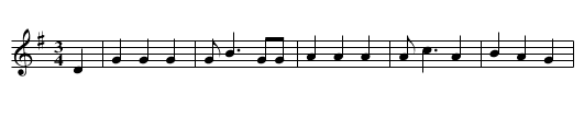 Molly Malone - staff notation